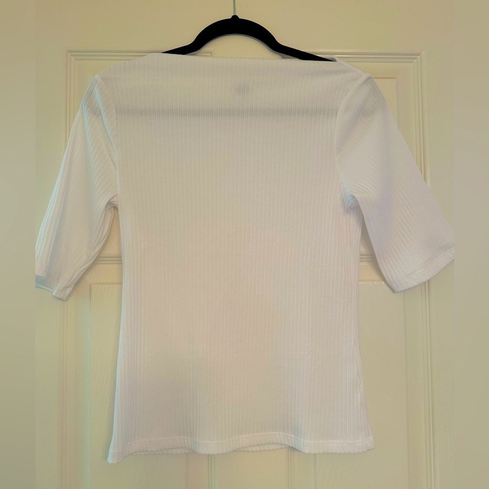 Old Navy White Blouse size M